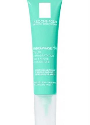 Ліфтинг крем для шкіри навколо очей la roche-posay hydraphase ha eyes 15 мл