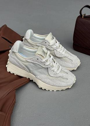 Кроссовки new balance 327 beige