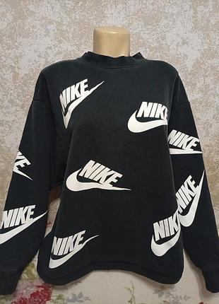 Винтажный женский лонг nike w nsw crew futura toss