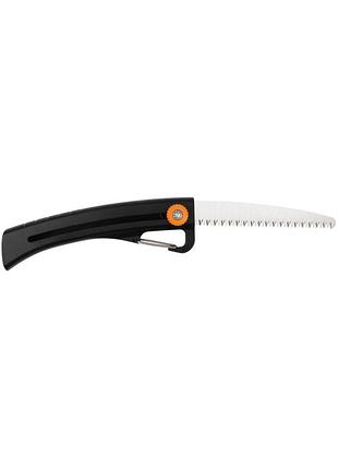 Садовая пила fiskars solid sw 16 с выдвижным лезвием.