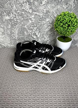 Asics gel-rocket кроссовки 41 размер спортивные черные