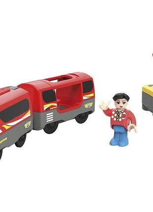 🚄 радиоуправляемый электровоз playtive junior с вагоном и фигуркой 🎮✨