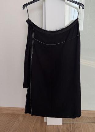 Асиметрична спідниця, zara на коліно.