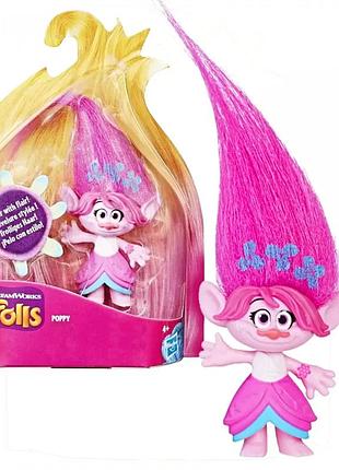 🌟 коллекционная фигурка hasbro trolls poppy hairplay 🌈