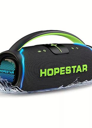 Колонка hopestar a65 300w (bluetooth/fm,microcd,usb,aux) black