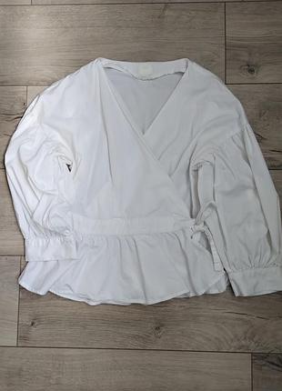 Блуза на запах h&m