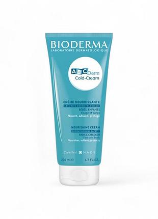 Питательный детский крем bioderma abcderm cold-cream 200 мл