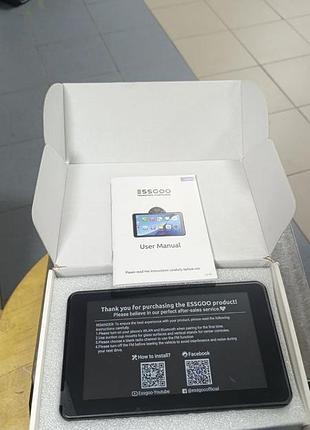 Essgoo car smart screen (портативна автомобільна мультимедійна система