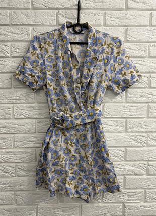 Лляний комбенізон від zara