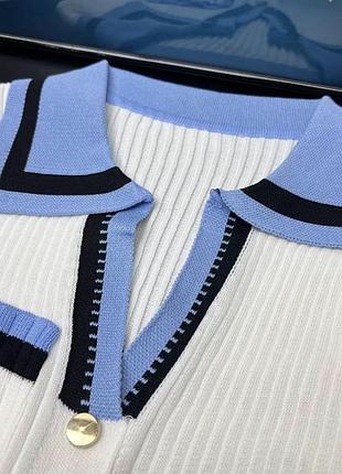 Жіноче sandro в'язане плаття з розрізом спереду