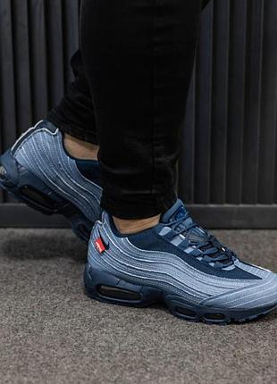 Чоловічі кросівки nike air max 95 og levi’s blue / smb+ 🔗