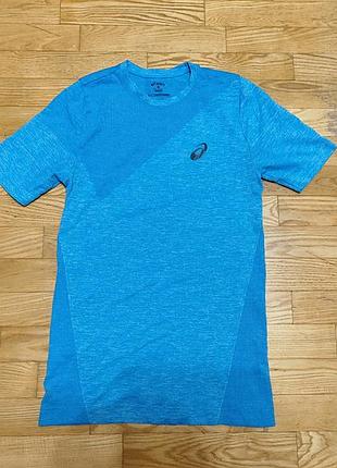 [s] мужская беговая футболка asics seamless top