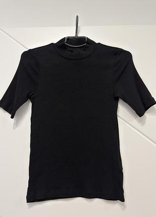 Базова чорна футболка h&m