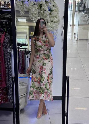 Легка сукня в квітковий принт h&m