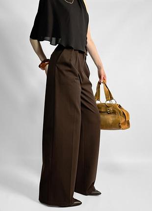 Coosh шикарні широкі wide leg брюки з плісировкою