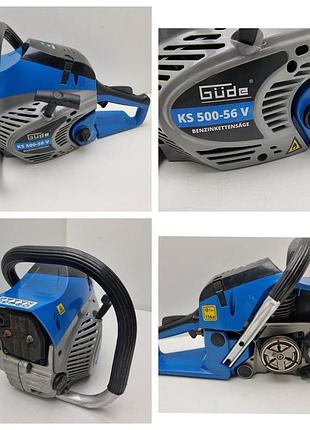 Бензопила ланцюгова gude ks 500-56 v (товар вживаний, комплект на фото)