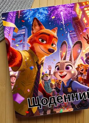 Щоденник зоотрополіс zootopia (29633)