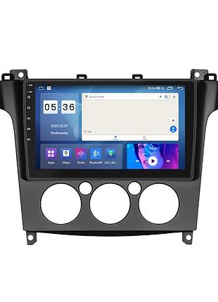 Штатна магнітола lesko для ford galaxy ii рестайлінг ver 2 2010-2015 екран 9" 4/64gb carplay 4g wi-fi gps prime