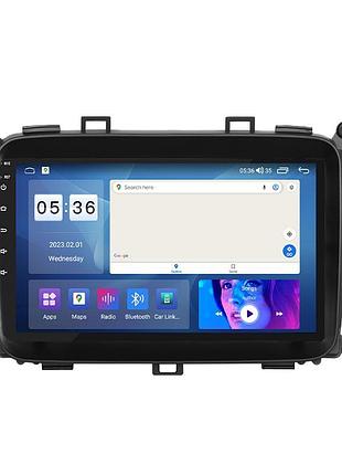 Штатна магнітола lesko для kia carens iii (rp) 2013-2019 екран 9" 4/64 gb carplay 4g wi-fi gps prime
