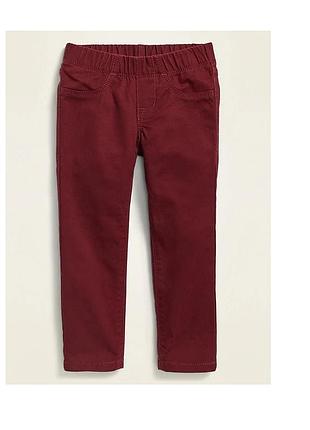 Джеггинсы бордовые, old navy