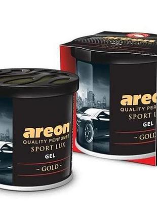 Освежитель воздуха areon gel can sport lux gold