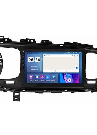 Штатна магнітола lesko для kia k5 i рестайлінг 2013-2015 екран 9" 2/32 gb carplay 4g wi-fi gps prime