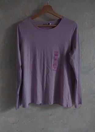 Реглан женский pep &amp; Co l 48р., сиреневый, хлопок