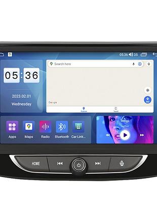 Штатна магнітола lesko для chevrolet orlando i 2020-н.в. екран 9" 4/64gb carplay 4g wi-fi gps prime