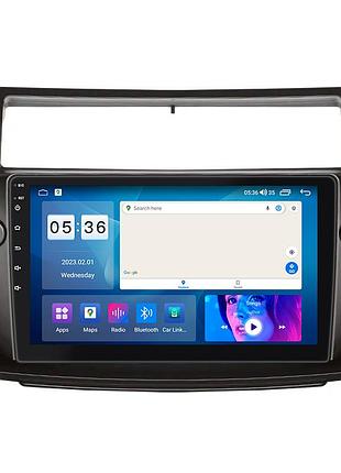 Штатна магнітола lesko для citroen c4 i рестайлінг 2008-2011 екран 9" 4/64gb carplay 4g wi-fi gps prime