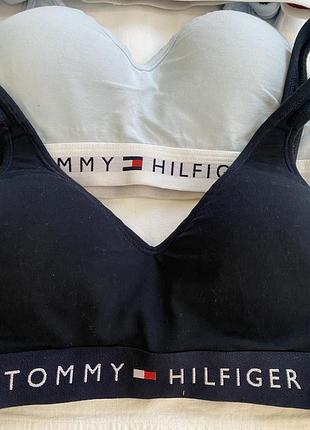 Лифчик топ tommy hilfiger томи хилфигер 44 xs s оригинал хлопок