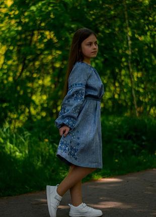 Платье вышиванка для девочки 4