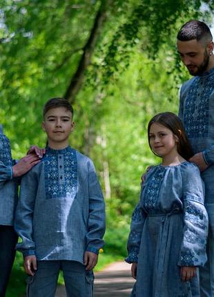 Платье вышиванка для девочки 7