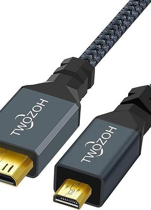 Кабель micro hdmi — hdmi twozoh 5 м