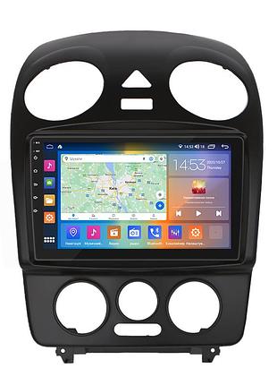 Штатна магнітола lesko для volkswagen beetle i (a4) рестайлінг 2005-2010 екран 9" 2/32gb carplay 4g wi-fi gps prime