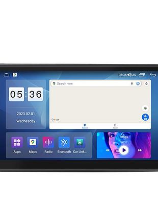 Штатна магнітола lesko для kia cerato i ver 2 2004-2008 екран 9" 4/64 gb carplay 4g wi-fi gps prime