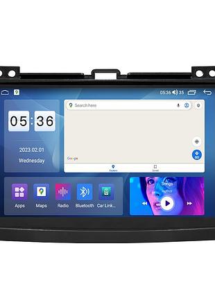 Штатная магнитола lesko для toyota land cruiser prado 120 series 2002-2007 экран 9" 2/32gb carplay 4g wi-fi gps prime