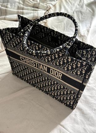 Сумка шопер dior tote