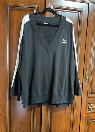 Світшот puma t7 trend 7etter v-neck оригінал хл/ххл