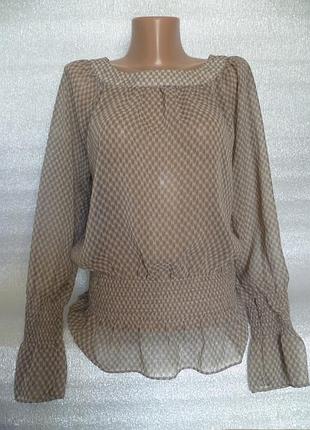 Шифоновая блуза *соты*, размер s