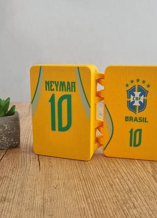 Кейс для карток panini fifa 2026 неймар, бокс для стікерів паніні фіфа кубок світу