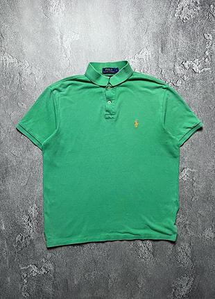 Футболка поло polo ralph lauren поло ральф лаурен big pony size l размер л