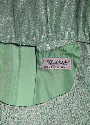 Нарядное платье next девочке 1,5-2 лет 8