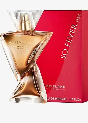 Парфумерна вода so fever her соу фіве хе oriflame 50 ml