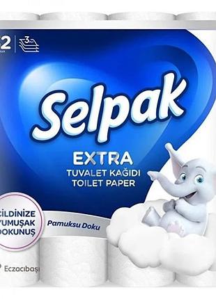 Туалетная бумага selpak екстра целлюлозная 3 слоя, 32 рулона