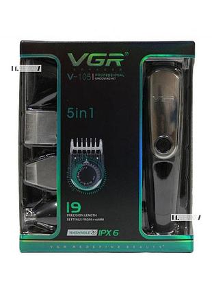 Тример для бороды vgr v-105, беспроводная машинка для стрижки дома хороший беспроводной триммер sy-53