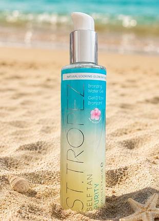 St.tropez self tan purity bronzing water gel 200 мл – бронзувальний гель-автозасмага | залишок ~80%