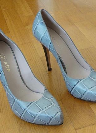 Туфли escada р.41eur фирменные кожа