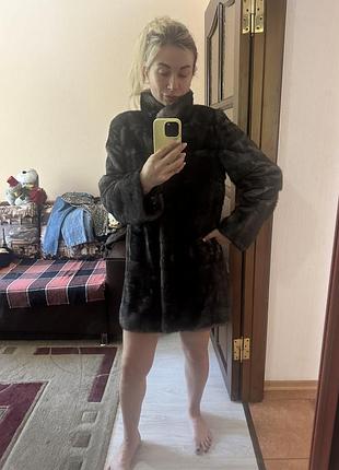 Шуба натуральна норка
