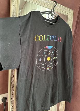 Вайбова футболка coldplay, xl, унісекс