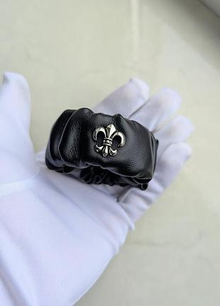 Браслет leather bl chrome hearts